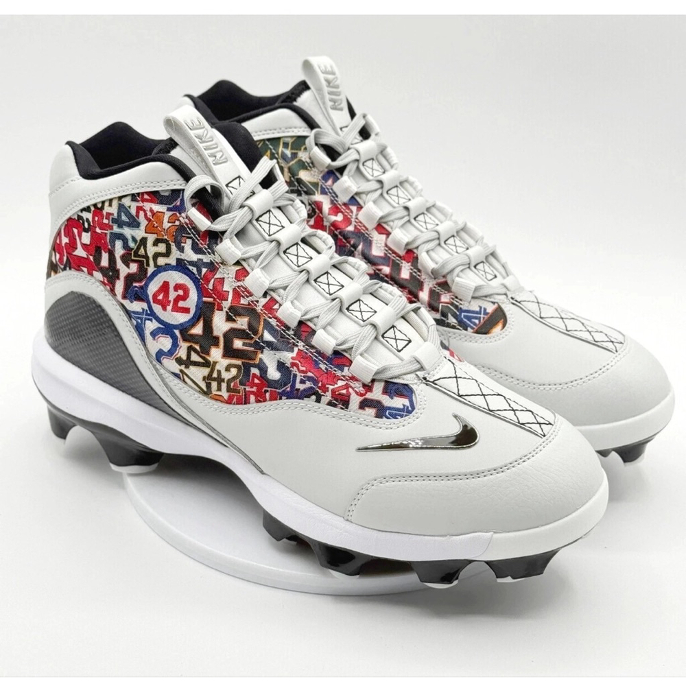 Nike Griffey 2 MCS Jackie Robinson Day Baseball Cleats HJ4509-001 Men's Size 13